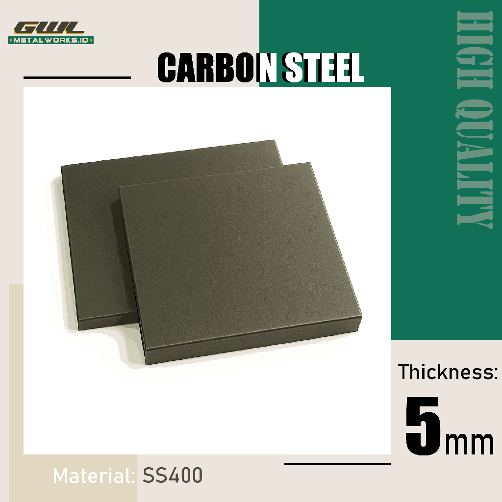 Carbon Steel 5mm - CUSTOM PLAT BESI