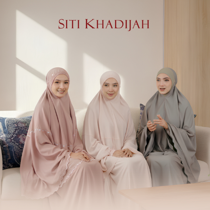 Mukena Syar'i Siti Khadijah - Mukena Penutup Dagu