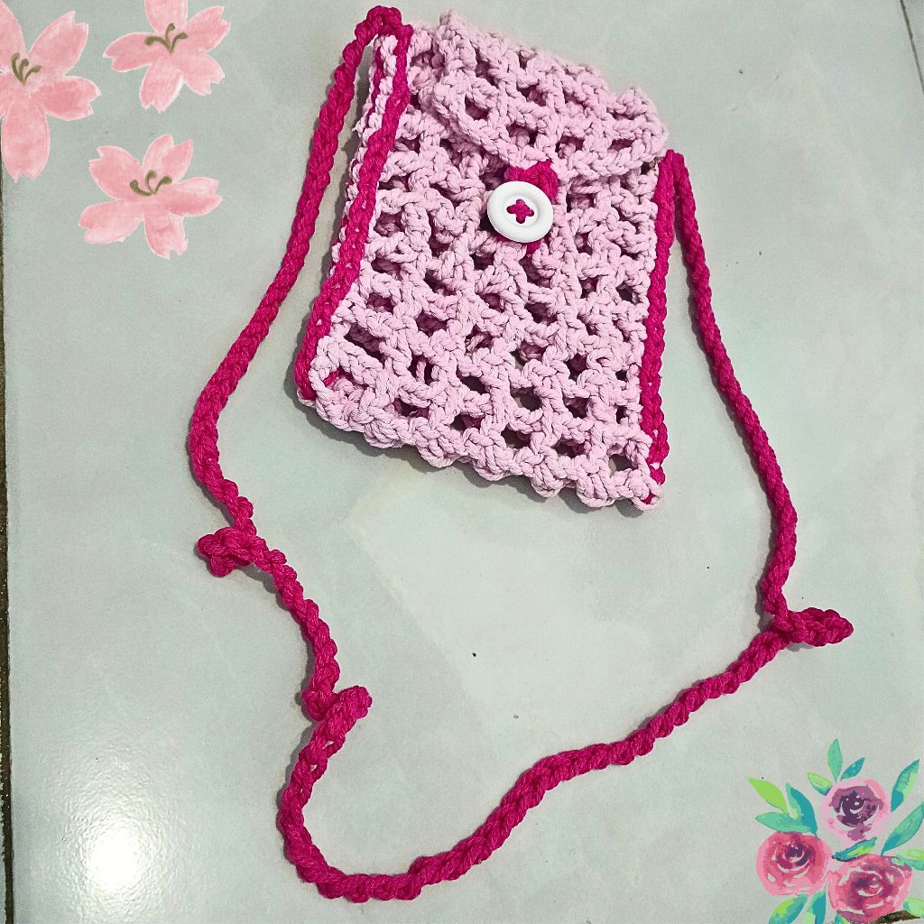 tas rajut benang macrame