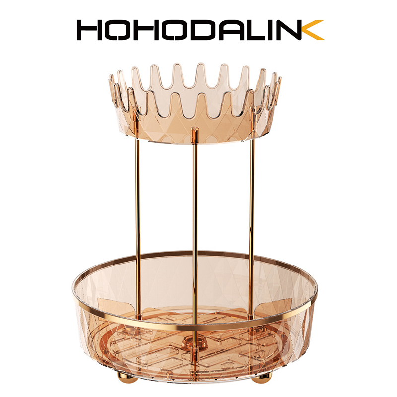 HOHODALINK Rak Kosmetik Aesthetic - Tempat Make Up / Rak Perhiasan Kalung Cincin Anting Gelang