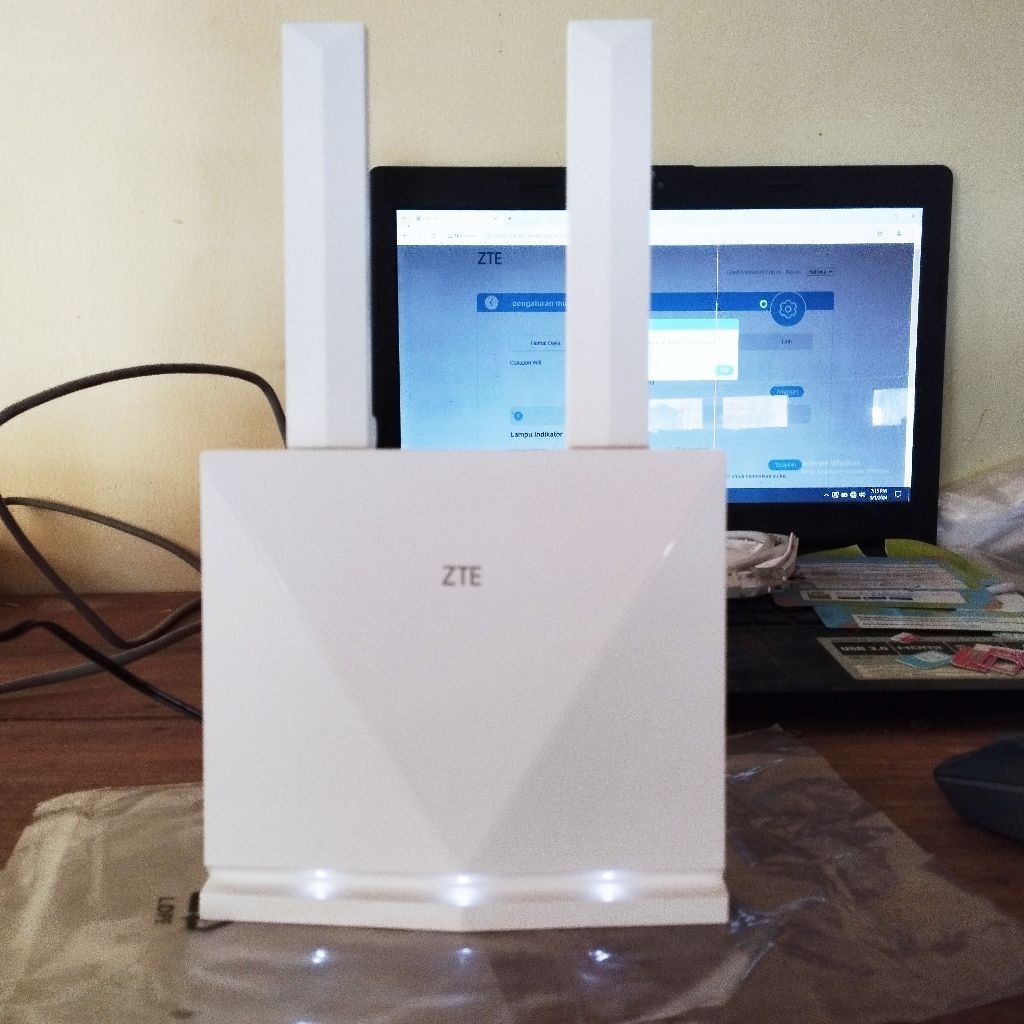 Modem Wifi ZTE K10 4G LTE Unlock All Operator High Speed Internet Bisa Selalu Kartu