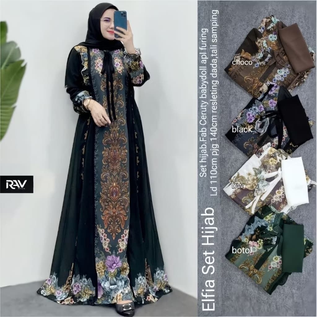 Elfia set hijub by RAF