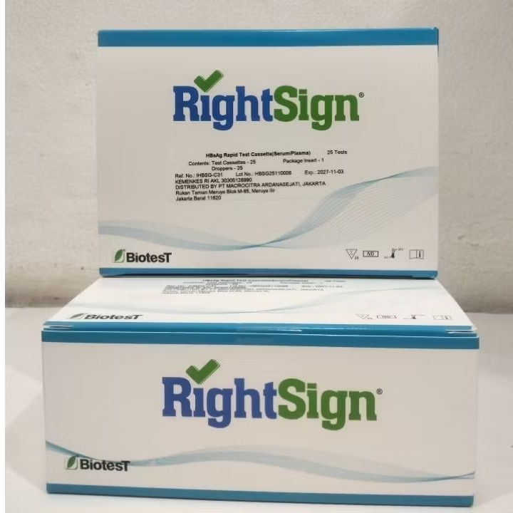 HBSAG RAPIT TEST DEVICE RIGHTSIGN 25'S
