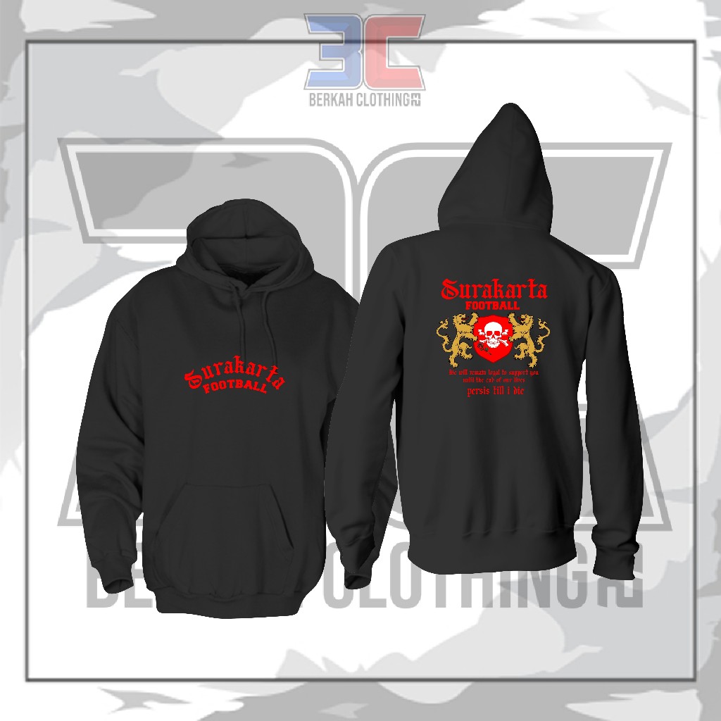 Hoodie Jaket Supporter PERSIS Solo Till I Die  // Sweeter supporter Persis Solo