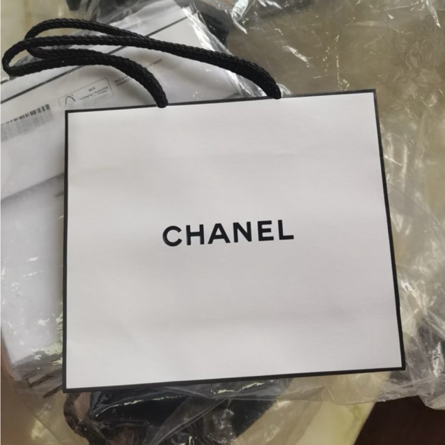 Chanel paper bag mini