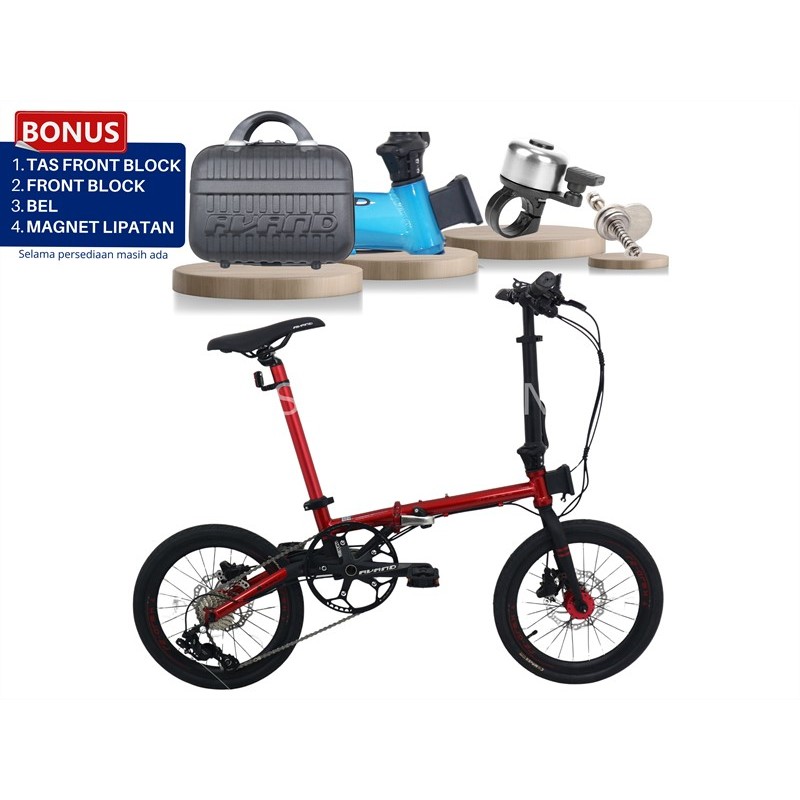 Avand Re-Arm X Sepeda Lipat 16 Inci Chromoly