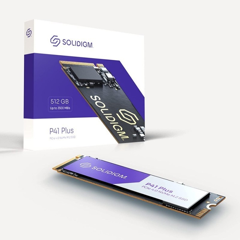 SSD M.2 2280 Solidigm P41 Plus 512GB NVMe