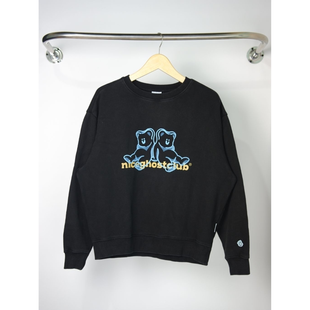 (P61xLD122) Crewneck Nice Ghost Club Fleece