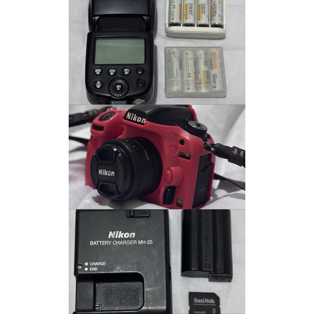 NIKON D750 Wifi + GODOX TT600 (Second)