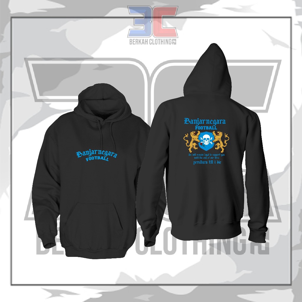 Hoodie Jaket Supporter PERSIBARA Banjarnegara Till I Die  // Sweeter supporter Persibara Banjarnegar