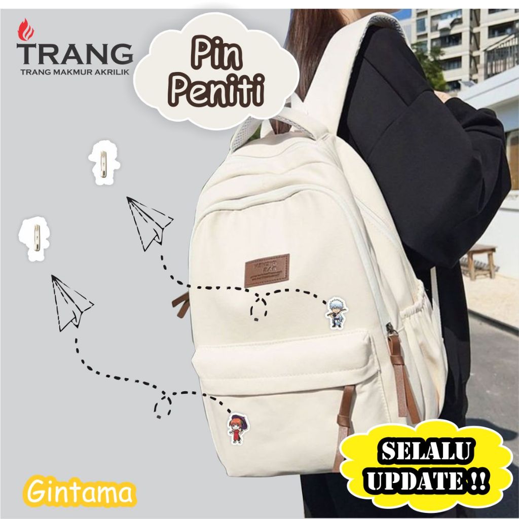 Pin Bross Akrilik Gintama / Pin Acrylic Gintama