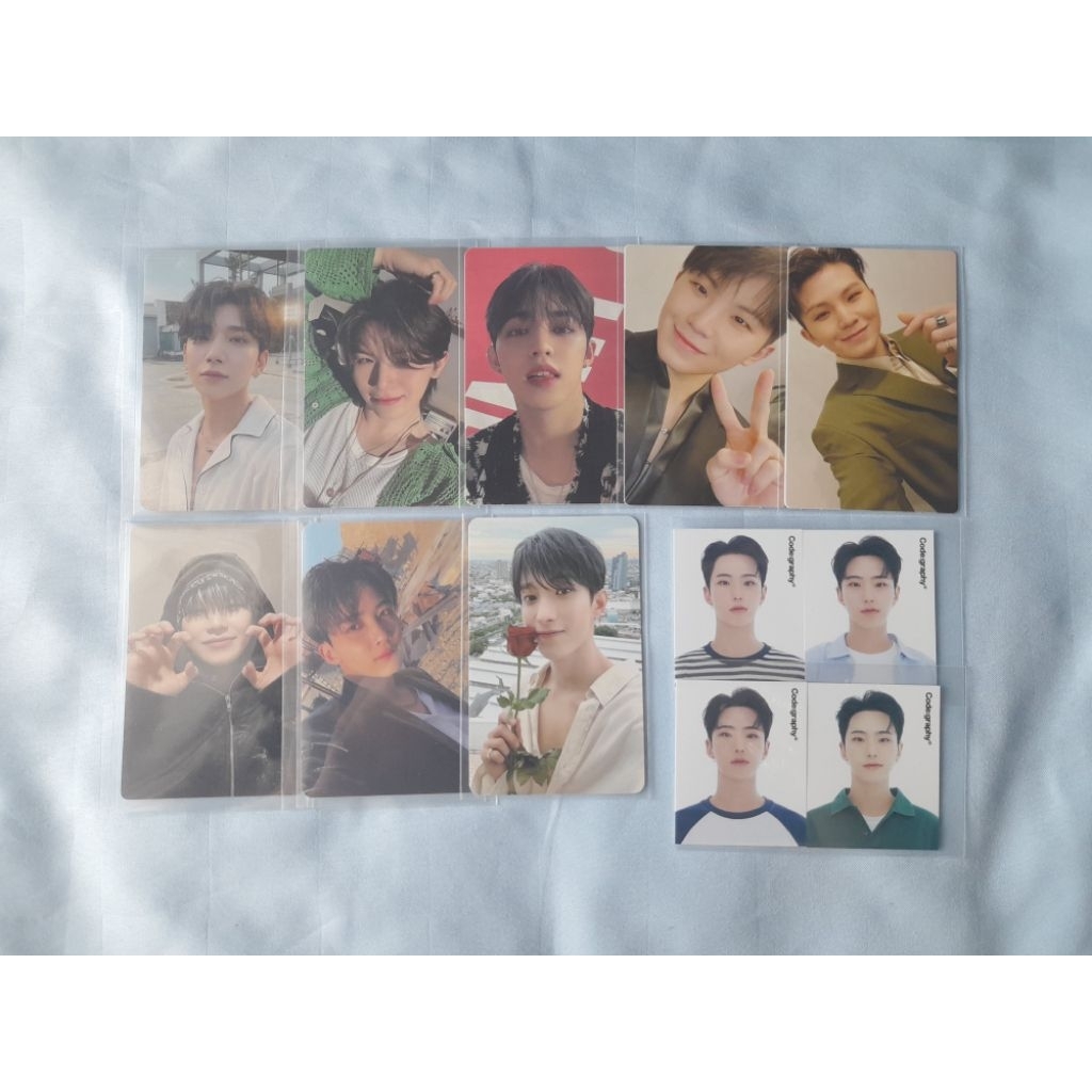 seventeen joshua woozi scoups jeonghan dk hoshi pob photocard pc ld m2u weverse sector pajama piyama