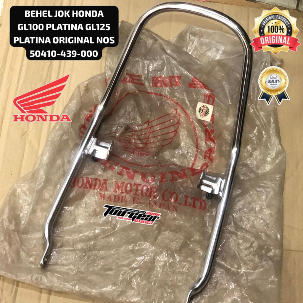BEHEL JOK HONDA GL 100 PLATINA GL 125 PLATINA ORIGINAL NOS 50410-439-000