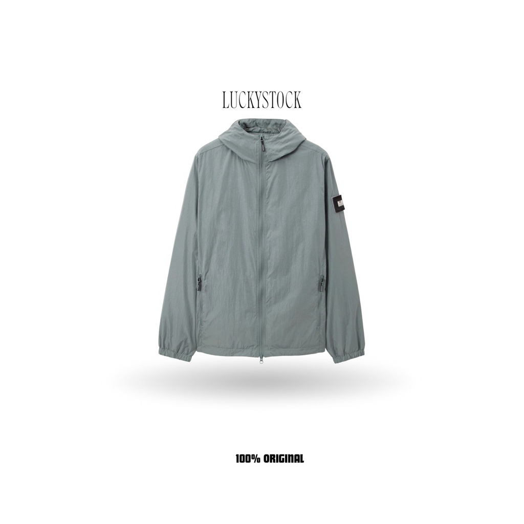 Technician Fleece Lined Jacket Porpoise Grey Original Resmi