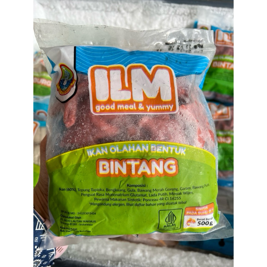 ILM ikan olahan bintang