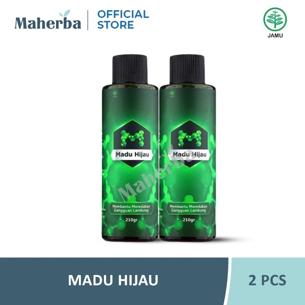 Madu Hijau Obat Lambung Asli Original 100% - Madu Hijau Herbal Asam Lambung