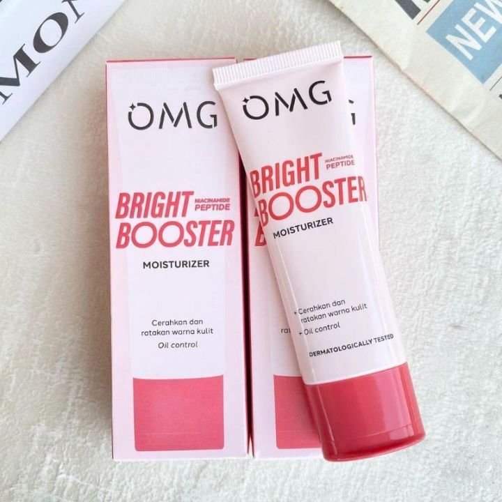 omg moisturizer bright booster 25gr