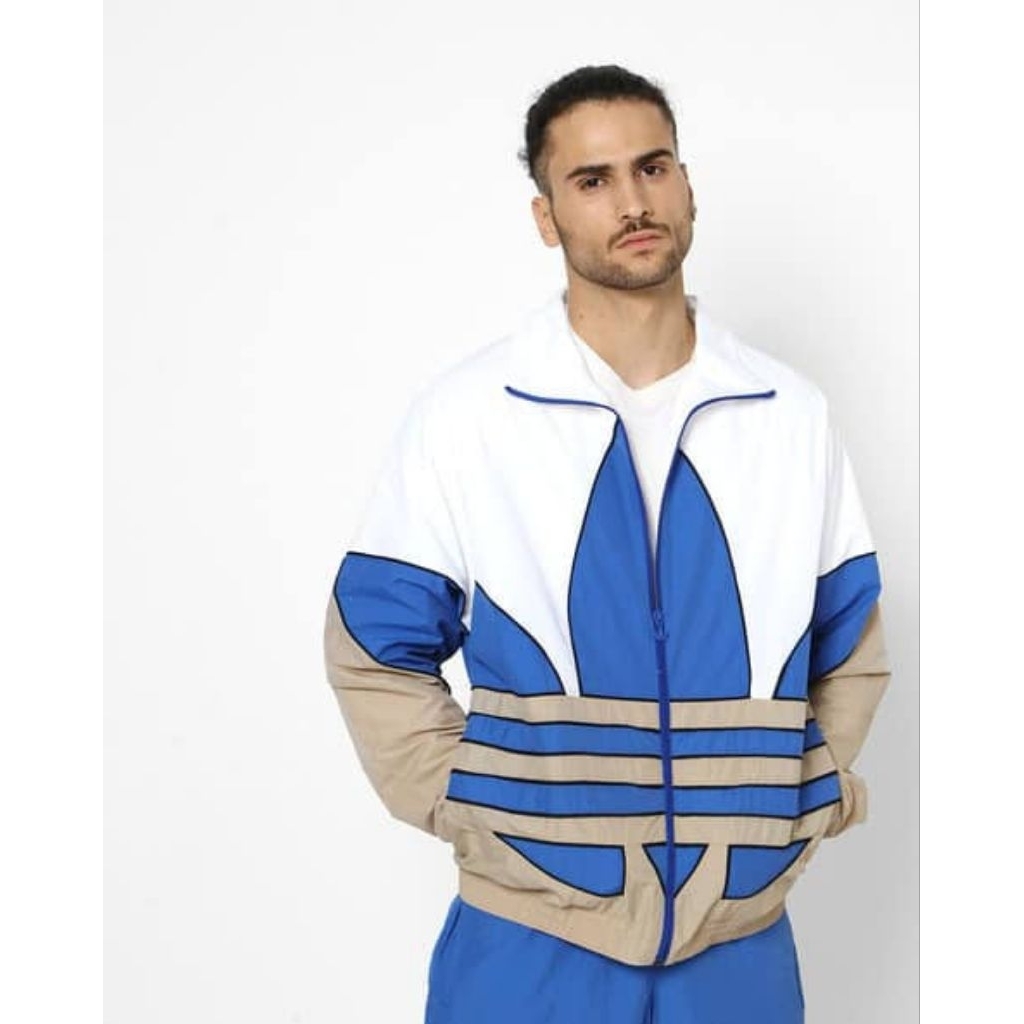 JAKET WINDBREAKER ADIDAS TRIFOIL BIG LOGO