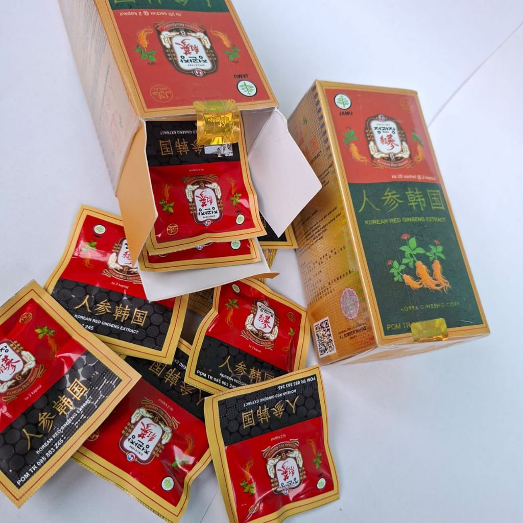 Kapsul Ginseng korea(Korean red ginseng original)