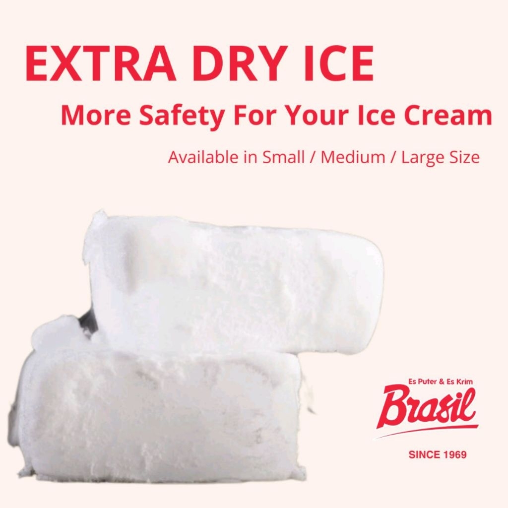 DRY ICE BRASIL - tambahan khusus pembelian es