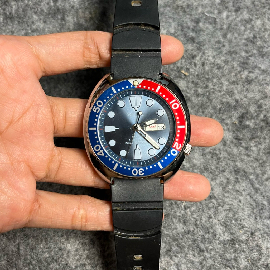 Jam tangan pria seiko driver second original