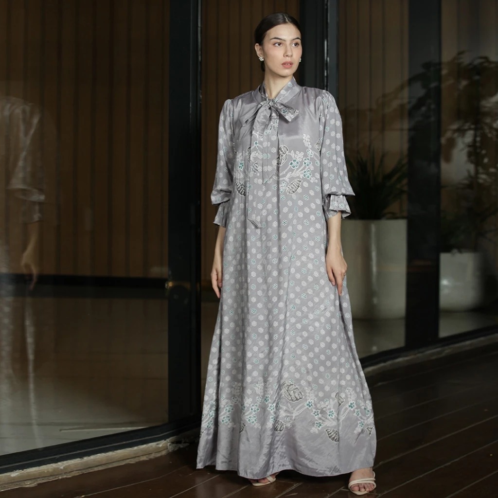 Batik Huza Gamis Dewasa Batik Gamis Ruqayya