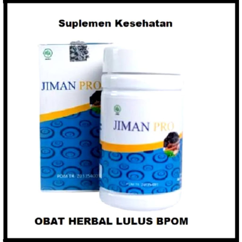 Suplemen Kesehatan Jiman Pro 60 Kapsul BPOM