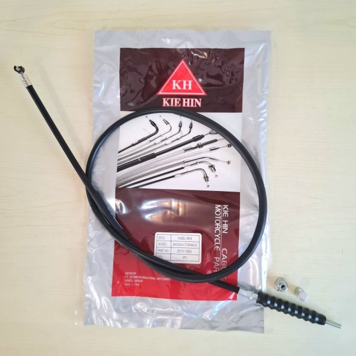Kabel Rem Depan Shogun 110 Kebo Tornado Crystal RC 100  - Selang Tali Rem Depan
