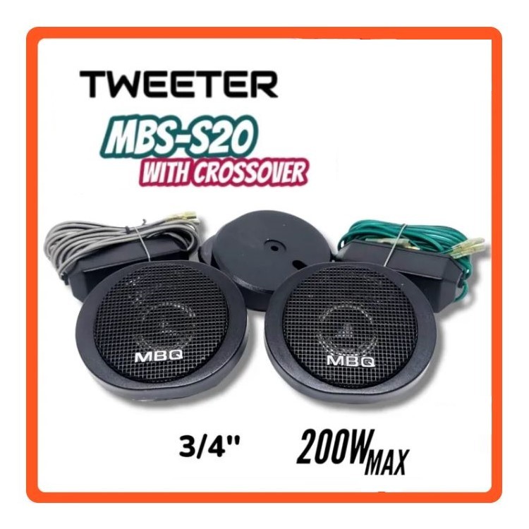 Tweeter mobil Speaker Car - dome tweeter s20