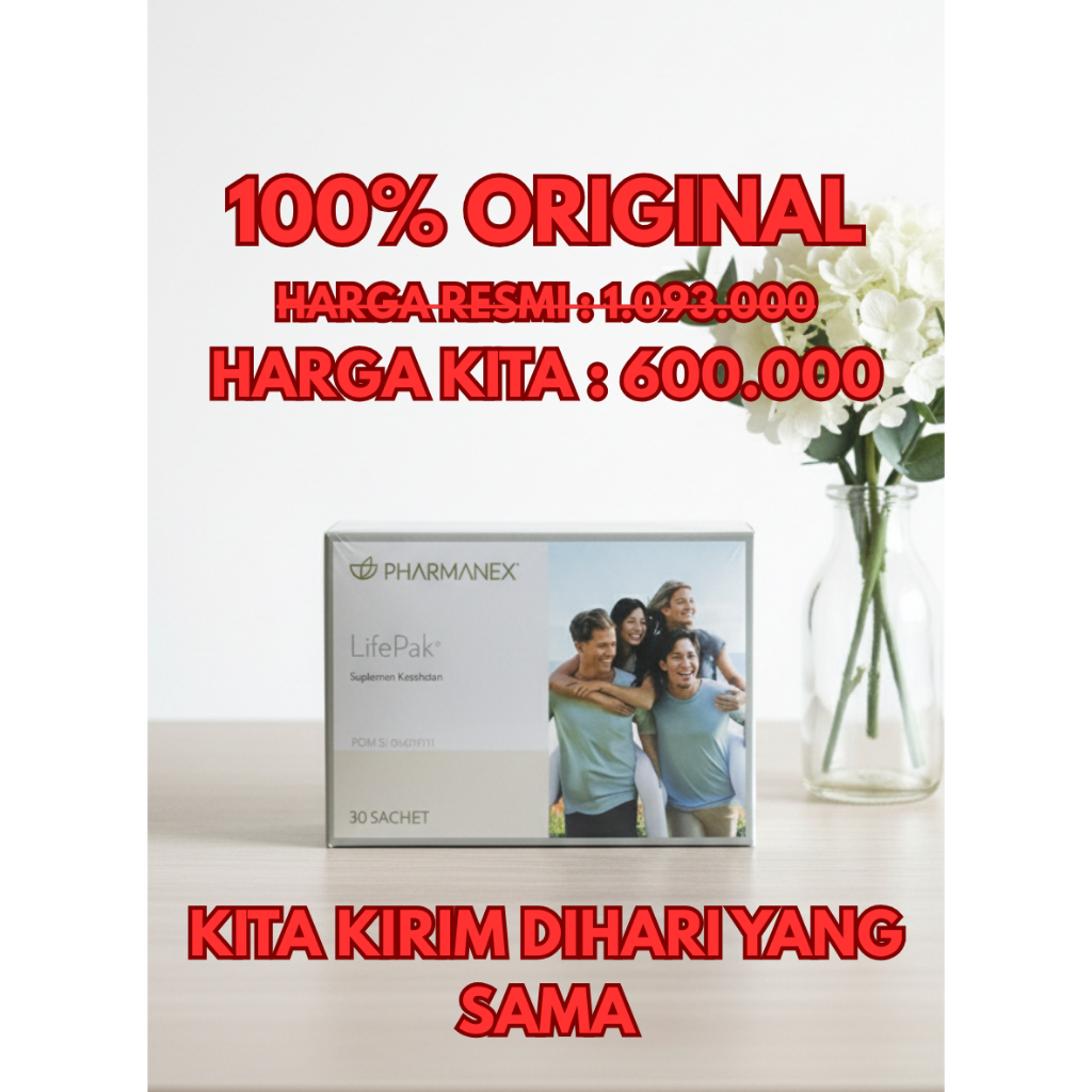 [SALE] 60 sachet Suplemen kesehatan  LIFEPACK , LIFE PAK , LIFE PACK , ANTIOKSIDAN ANTI OKSIDAN