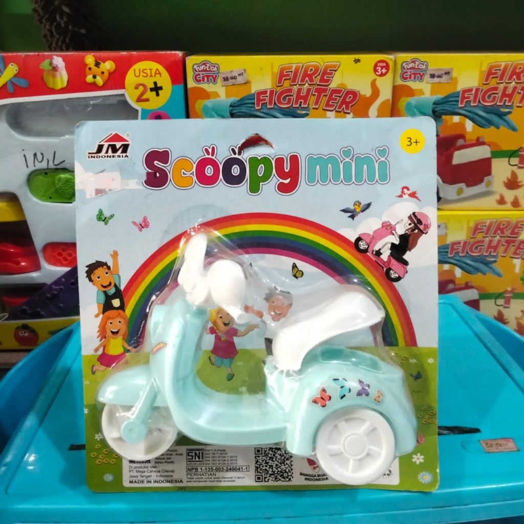 Mainan Anak ICJ Toys Motor Scoopy Mini  | JM107-2