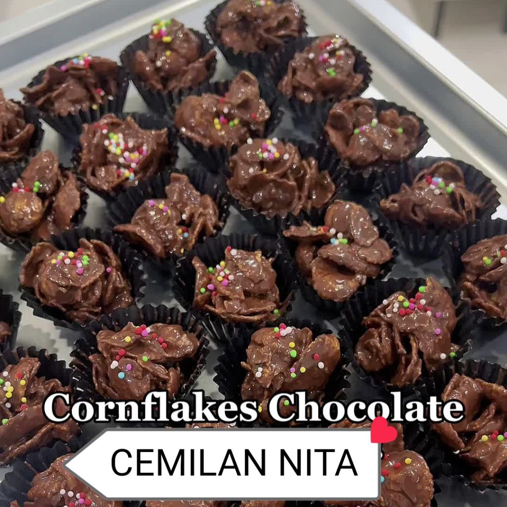 Kue Kering CornFlakes Coklat 250gram Homemade 100% Halal / Kue kering lebaran/ Hampers lebaran