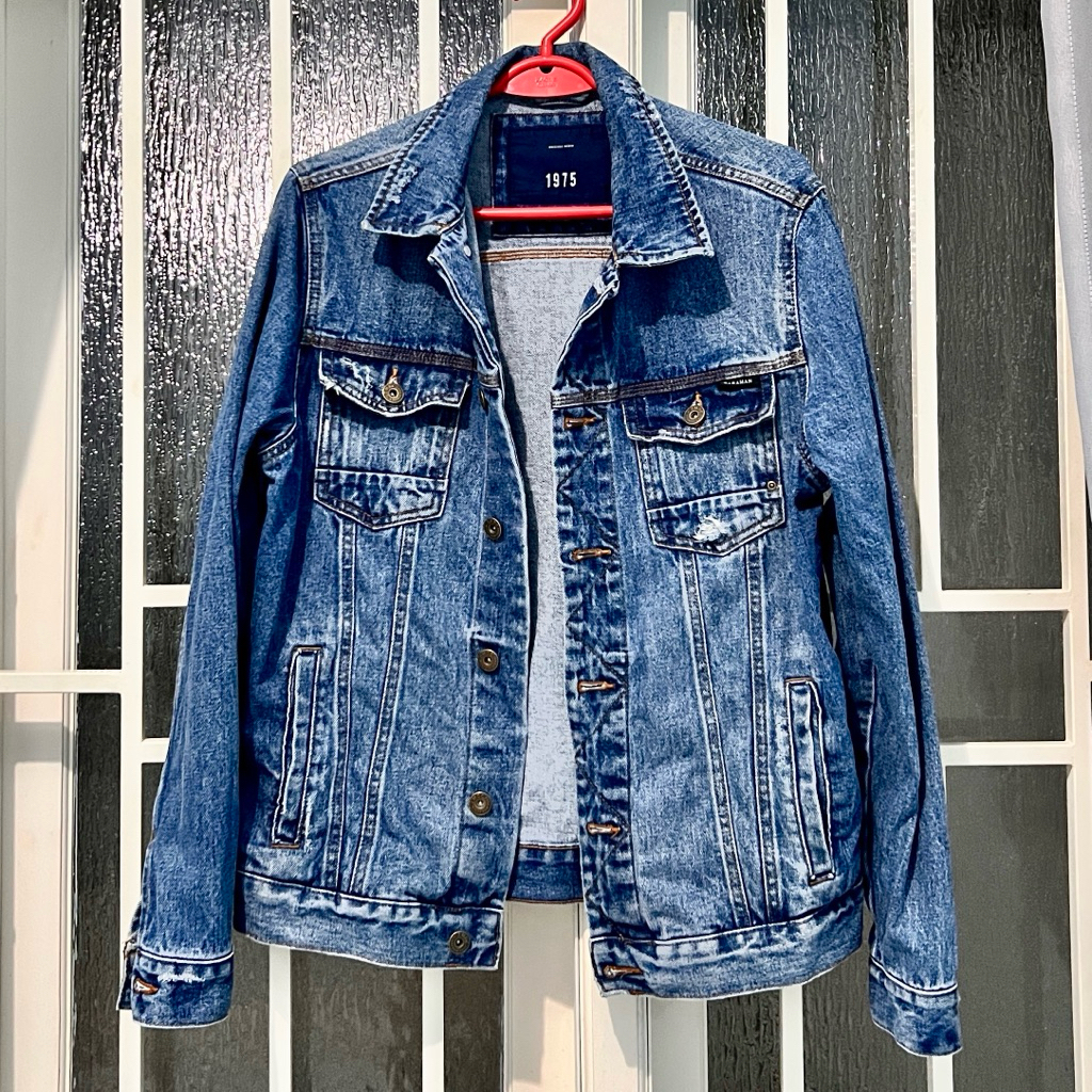 JaketJeansZaraManOriginal