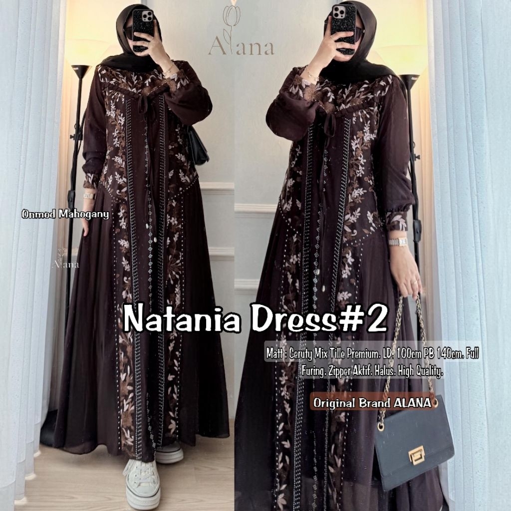 FAHIRA // NATANIA // MARVELA // FAHIRA DRES // GAMIS MAXI BRUKAT MOTIF PREMIUM BAJU PESTA KONDANGAN 