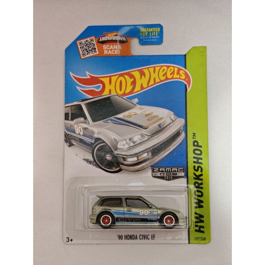 hotwheels hot wheels civic ef zamac factory custom