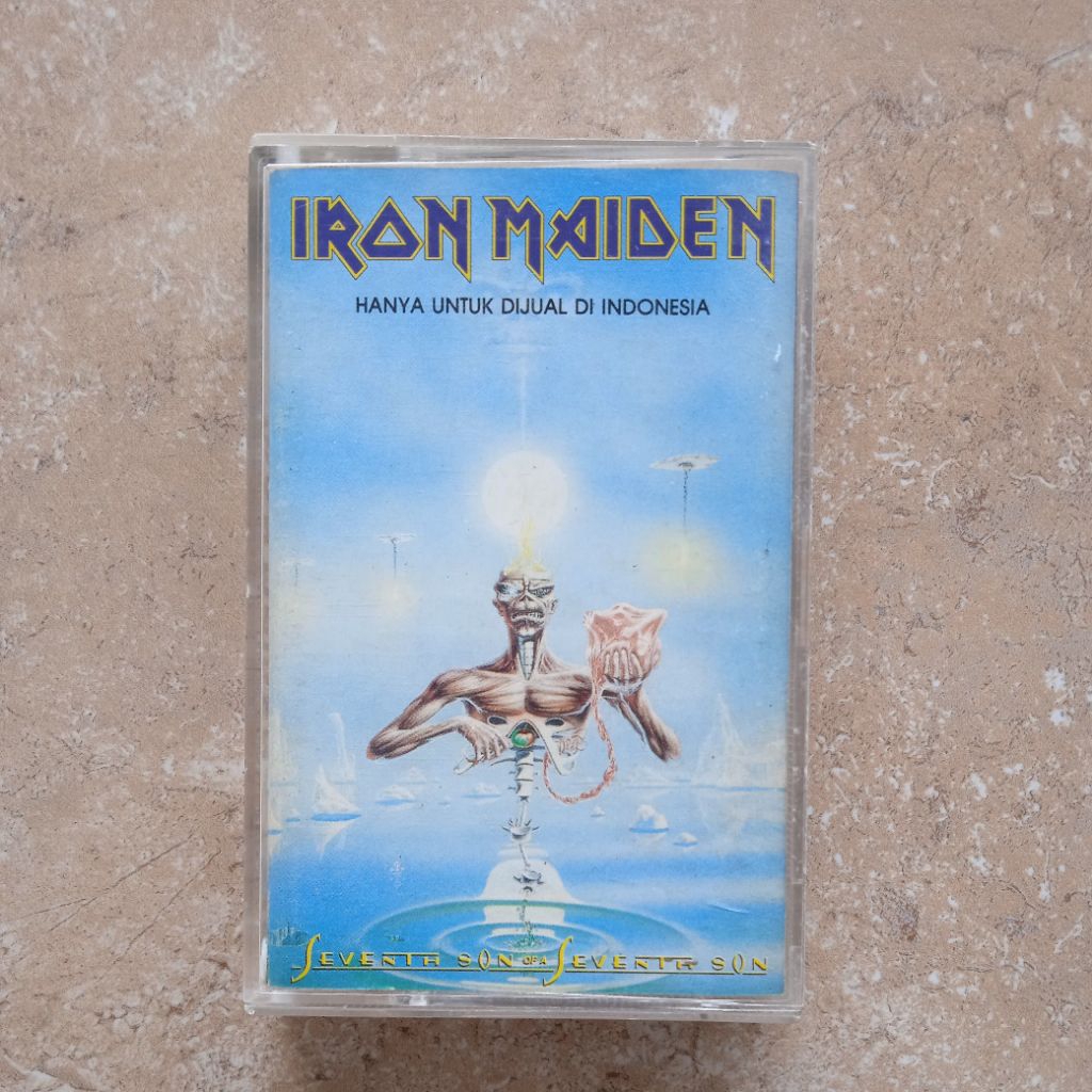 Kaset Pita Iron Maiden "Seventh Son Of A Seventh Son"