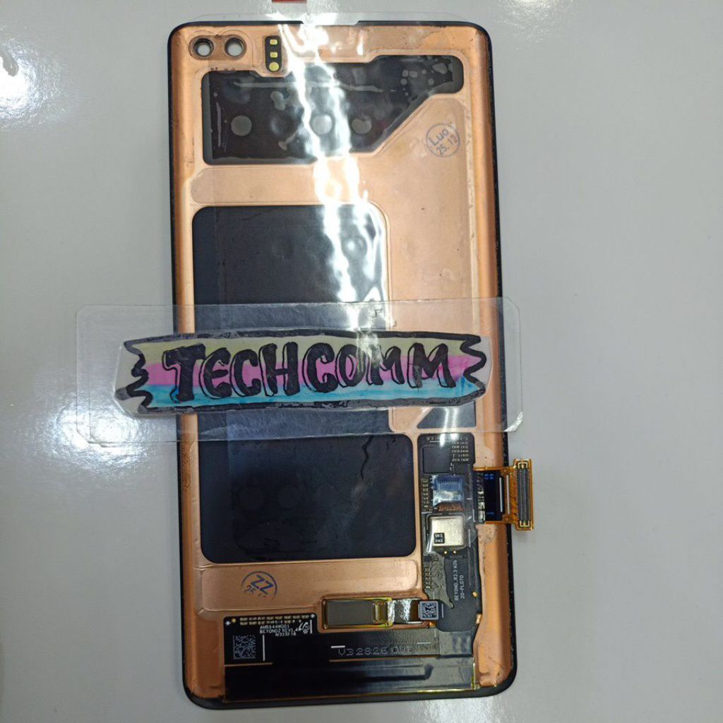 LCD SET TOUCHSCREEN SAMSUNG S10+ S10 PLUS ORIGINAL COPOTAN FINGERPRINT ON