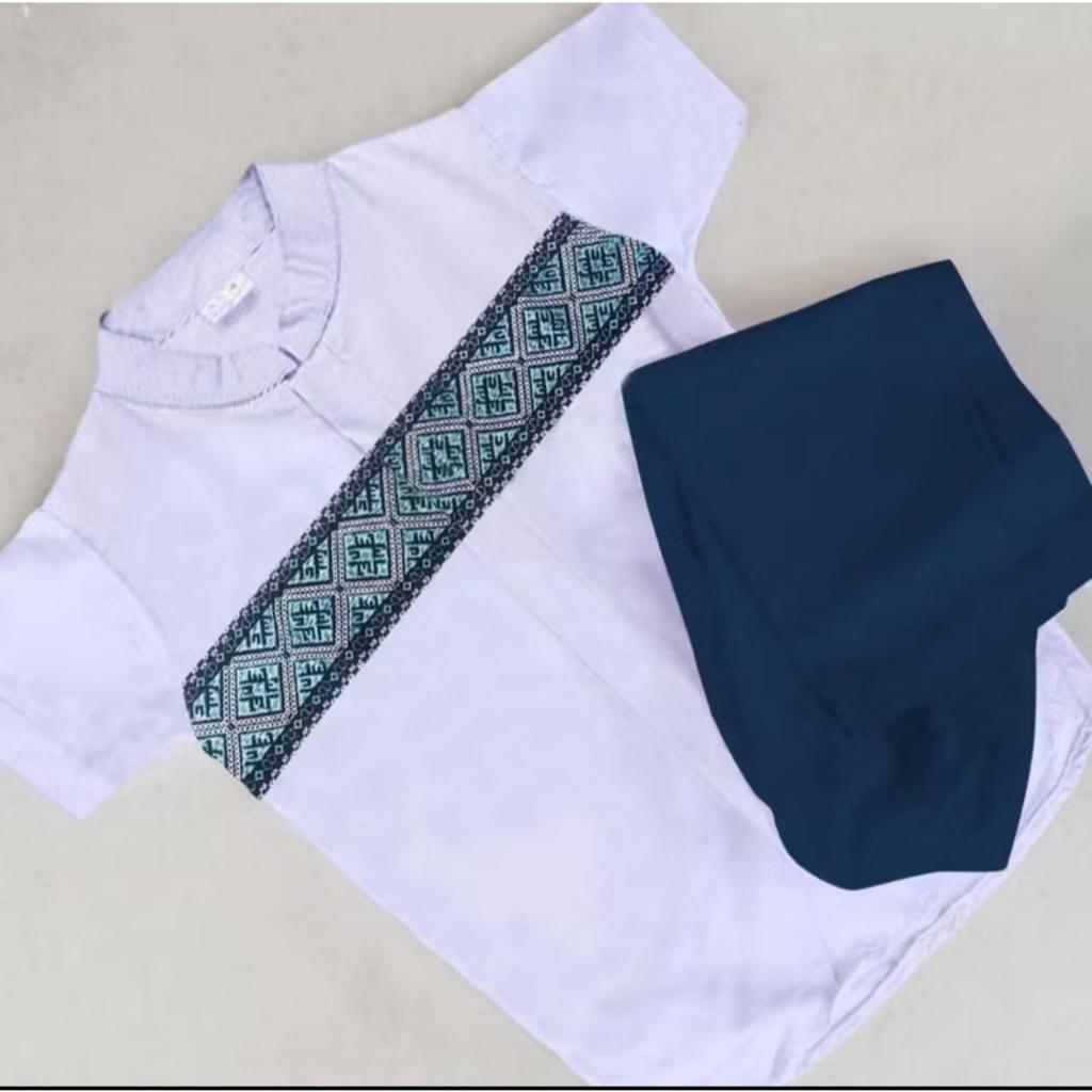 SETELAN BAJU MUSLIM ANAK LAKI LAKI/BAJU KOKO BATIK ANAK LAKI LAKI USIA 1-10 TAHUN