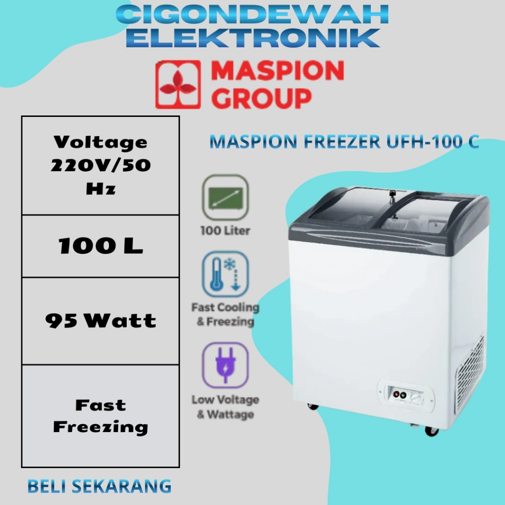 Maspion Freezer 100 Liter UFH-100C