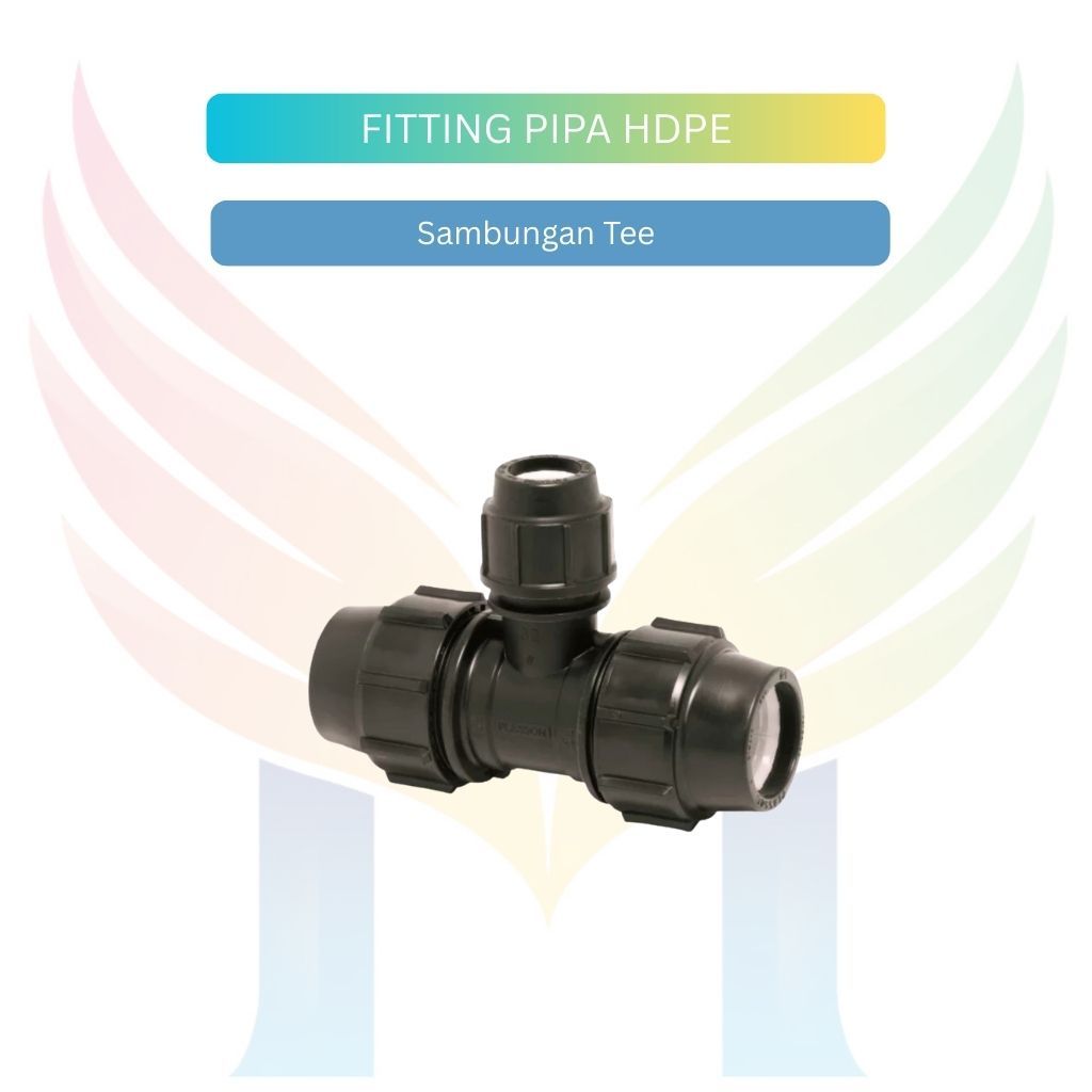 Sambungan Pipa HDPE / Tee HDPE 3/4 Inch