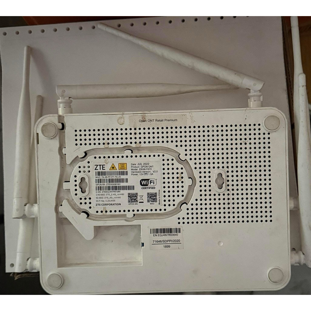 modem Zte Premium F670