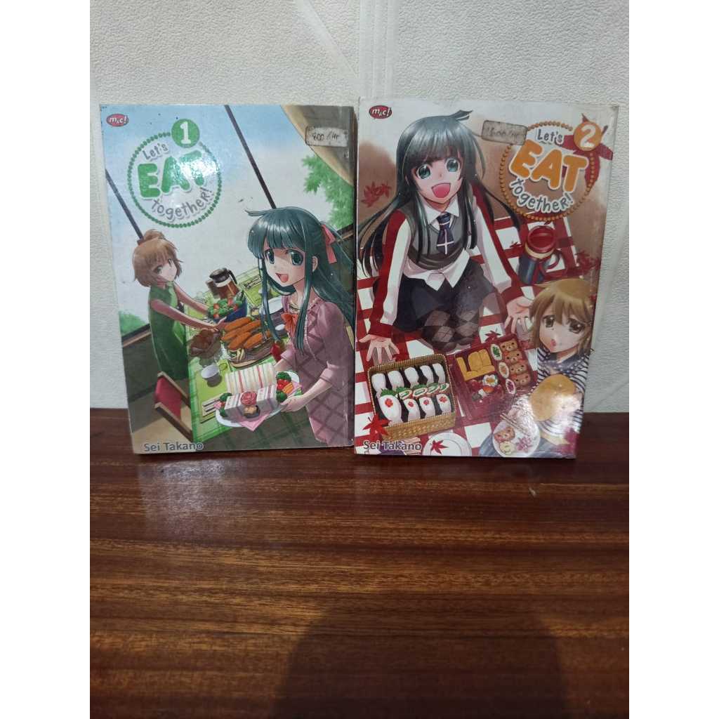 KOMIK LET"S EAT TOGETHER SERI 1-2 TAMAT/ BEKAS