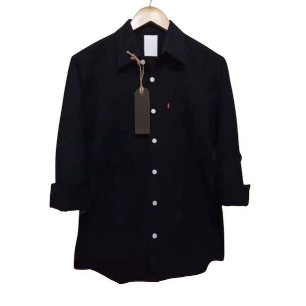 Kemeja lengan panjang pria casual // kemeja polos pria // kemeja lengan panjang distro