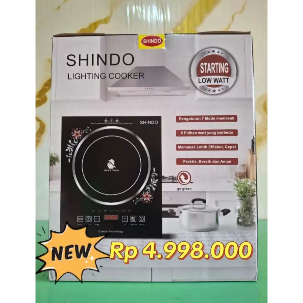 kompor listrik shindo / kompor sindo Shindo / Shindo /  kompor lampu merk shindo / kompor hemat list