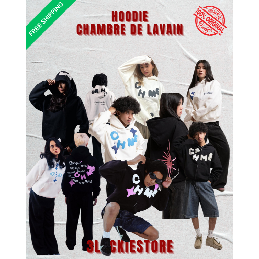 [ORIGINAL & FREE STICKER] HOODIE CHMB // HOODIE CHAMBREDELAVAIN