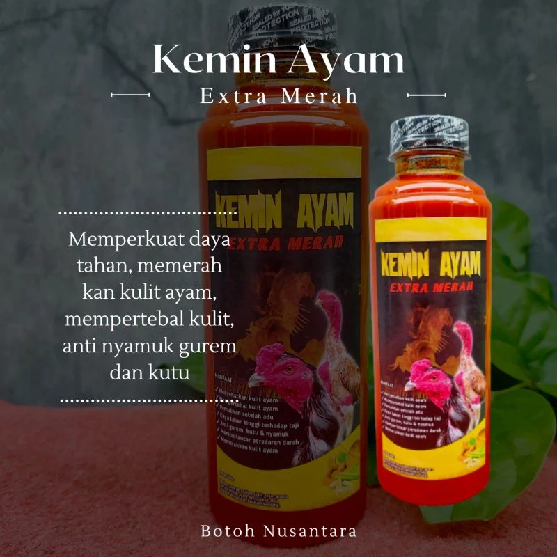BN - KEMIN BADAN - KULIT AYAM ADUAN EXTRA MERAH