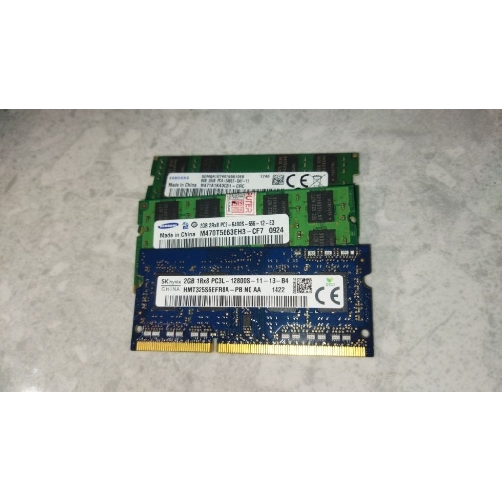 RAM DDR3L 2 GB BEKAS