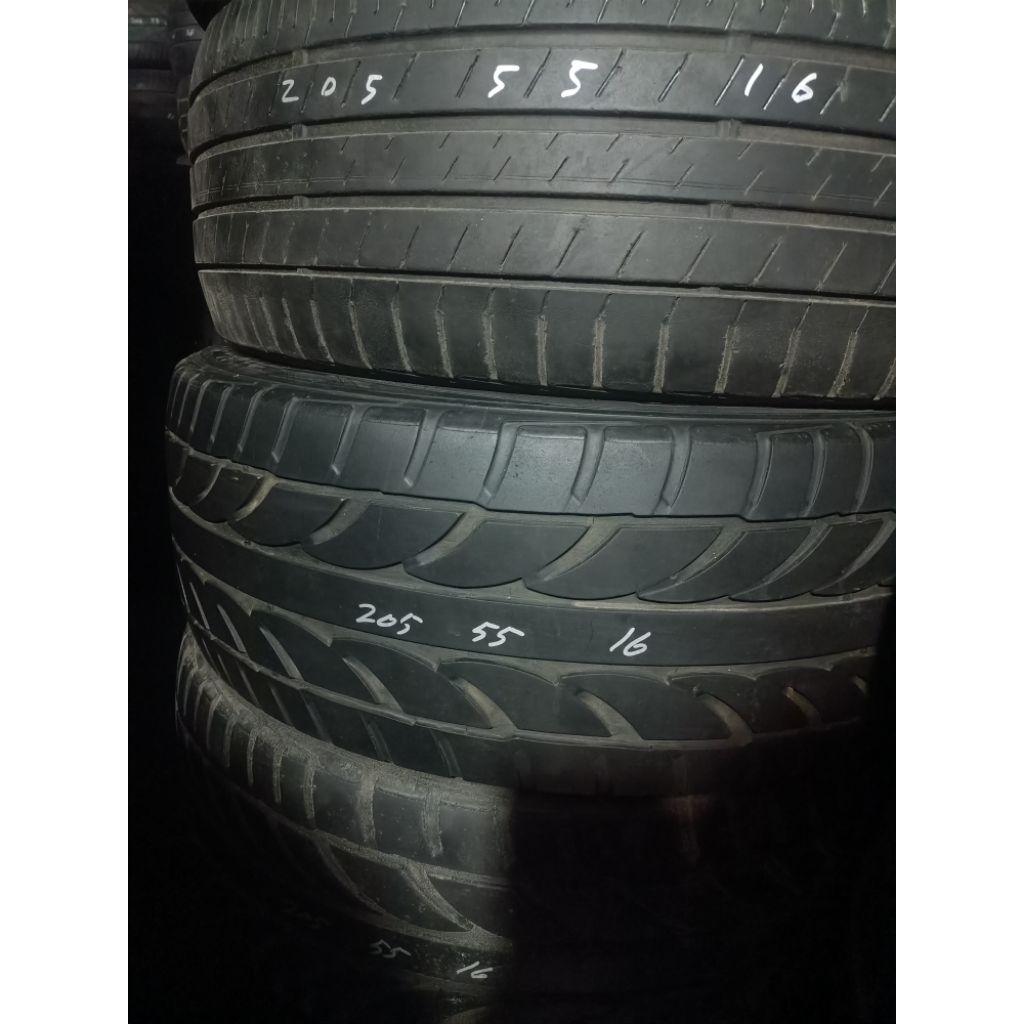 ban copotan random 205/55_R16 kondisi 80% aman