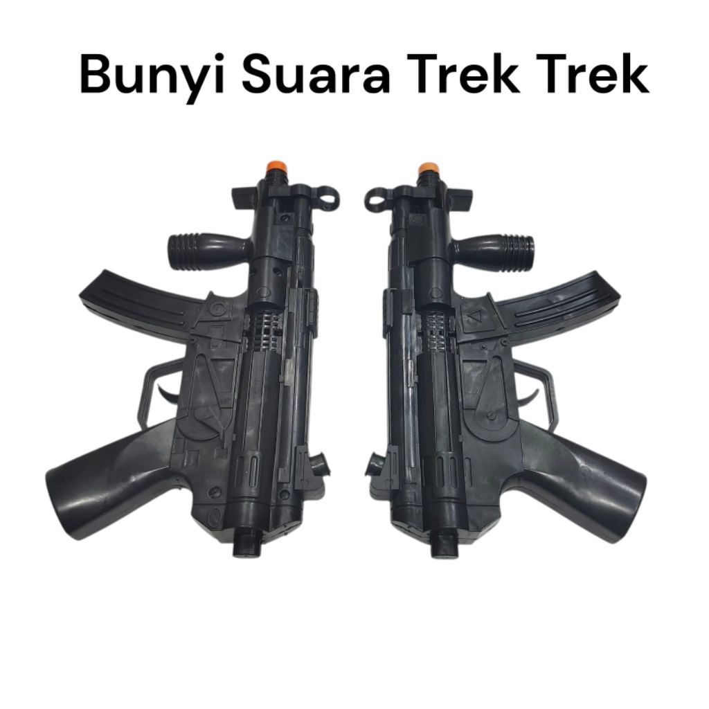 1248 Mainan Pistol Mini Bunyi Trek Trek Ukuran 24,5 cm / Mainan Anak Anak / Mainan Edukasi Pistol Be