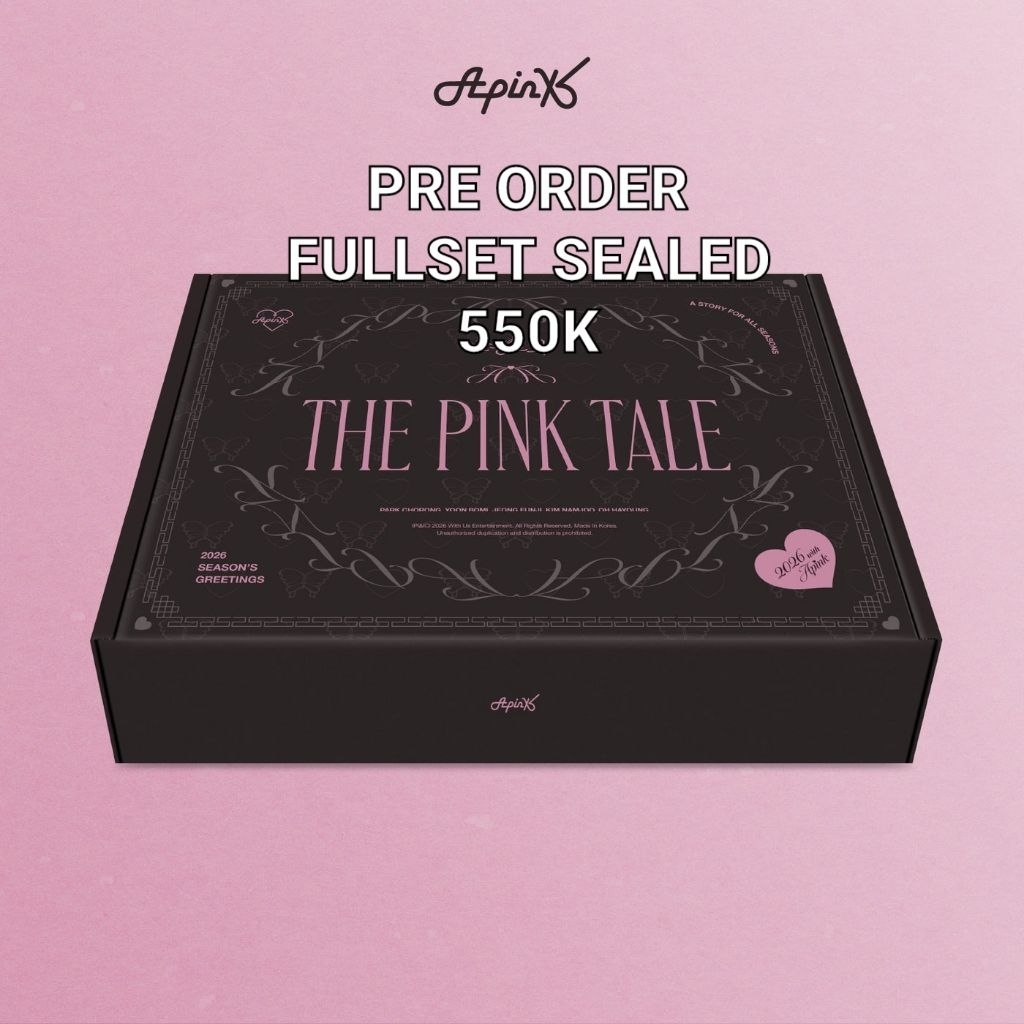 (PRE ORDER / BACA DESKRIPSI) APINK OFFICIAL - 2026 SEASON'S GREETINGS [THE PINK TALE] park chorong y